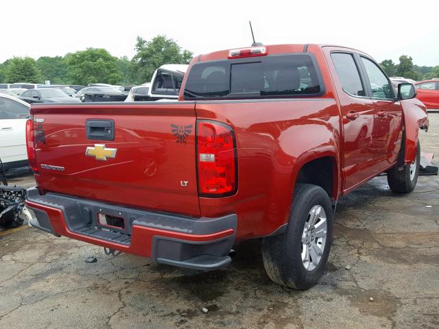 1GCGSCE39G1363513 - 2016 CHEVROLET COLORADO L RED photo 4
