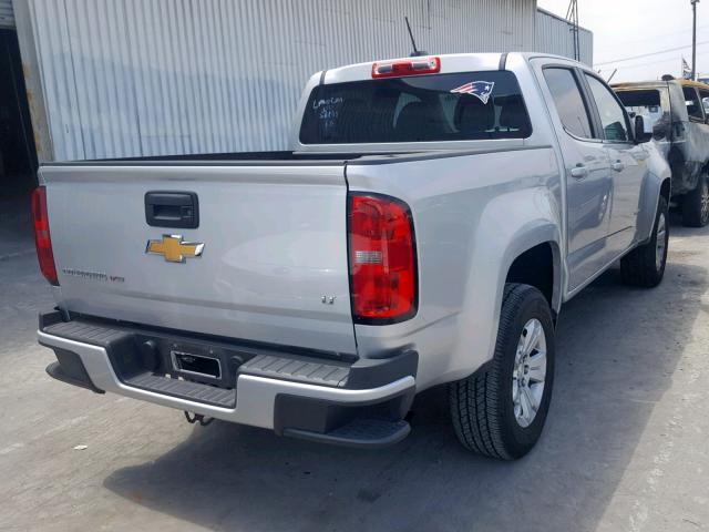 1GCGSCEN8J1114595 - 2018 CHEVROLET COLORADO L SILVER photo 4