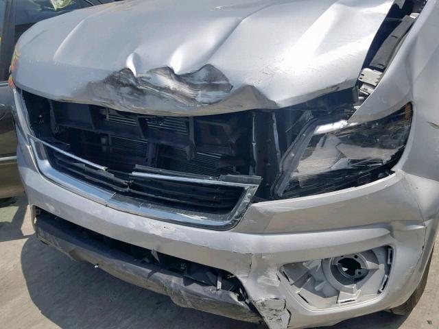 1GCGSCEN8J1114595 - 2018 CHEVROLET COLORADO L SILVER photo 9