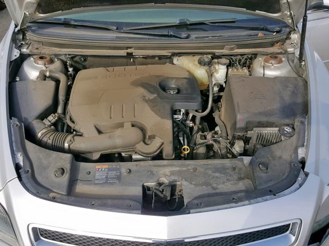 1G1ZC5EB8AF229720 - 2010 CHEVROLET MALIBU 1LT SILVER photo 7