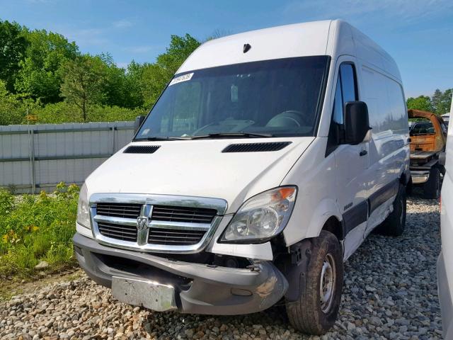 WD0PE745375153863 - 2007 DODGE SPRINTER 2 WHITE photo 2