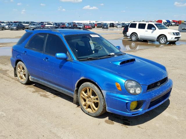 JF1GG29622G813238 - 2002 SUBARU IMPREZA WR BLUE photo 1