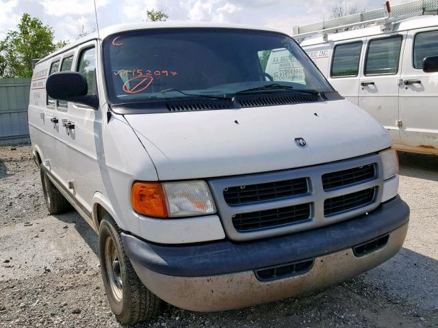 2B4HB11Y0YK152097 - 2000 DODGE RAM VAN B1 WHITE photo 1