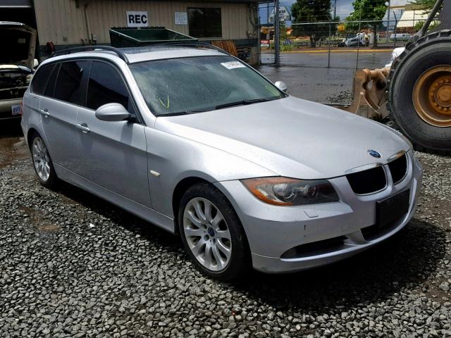 WBAVT13546KW23058 - 2006 BMW 325 XIT SILVER photo 1