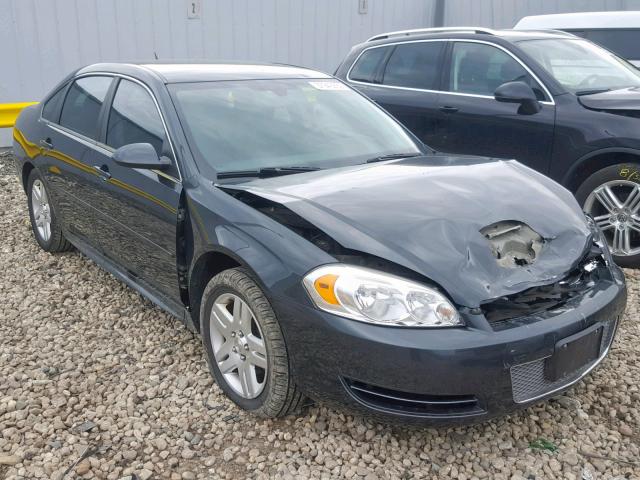 2G1WB5E37E1106437 - 2014 CHEVROLET IMPALA LIM GRAY photo 1