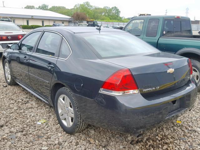 2G1WB5E37E1106437 - 2014 CHEVROLET IMPALA LIM GRAY photo 3