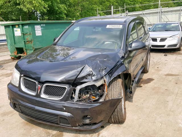 2CKDL737086015359 - 2008 PONTIAC TORRENT GX BLACK photo 2