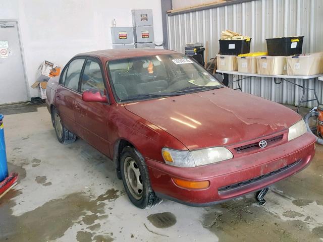 1NXBB02E1TZ377828 - 1996 TOYOTA COROLLA DX MAROON photo 1