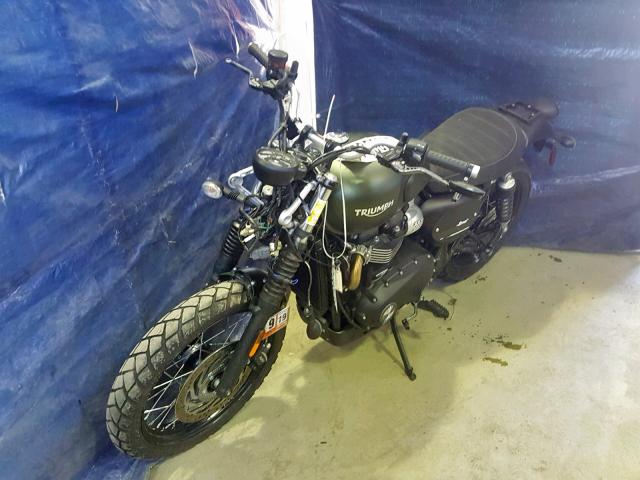 SMTD44GN2JT881803 - 2018 TRIUMPH MOTORCYCLE STREET SCR BLACK photo 2