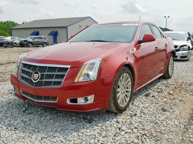 1G6DJ5EV3A0120573 - 2010 CADILLAC CTS PERFOR RED photo 2