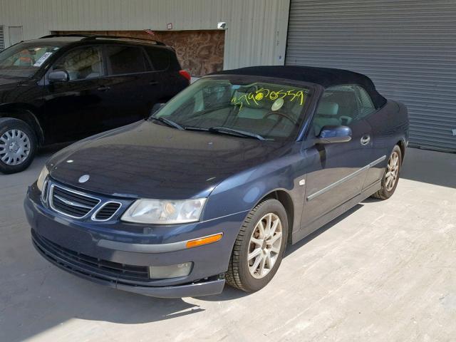 YS3FD79Y546011930 - 2004 SAAB 9-3 ARC BLUE photo 2