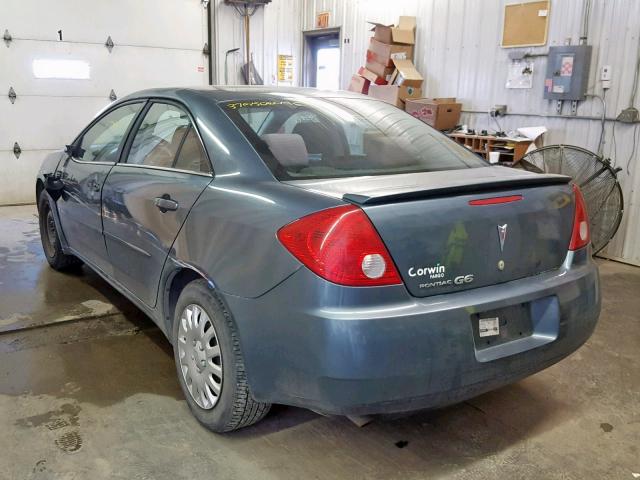 1G2ZF55B364228674 - 2006 PONTIAC G6 SE BLUE photo 3