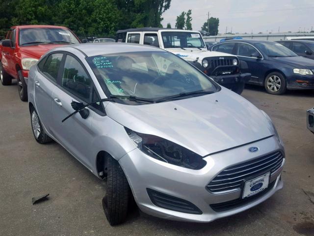 3FADP4AJXJM103474 - 2018 FORD FIESTA S SILVER photo 1