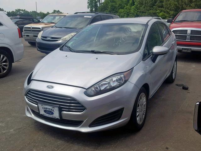 3FADP4AJXJM103474 - 2018 FORD FIESTA S SILVER photo 2