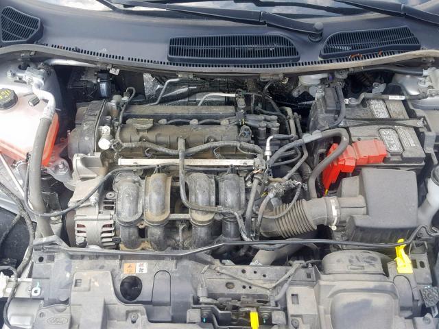 3FADP4AJXJM103474 - 2018 FORD FIESTA S SILVER photo 7