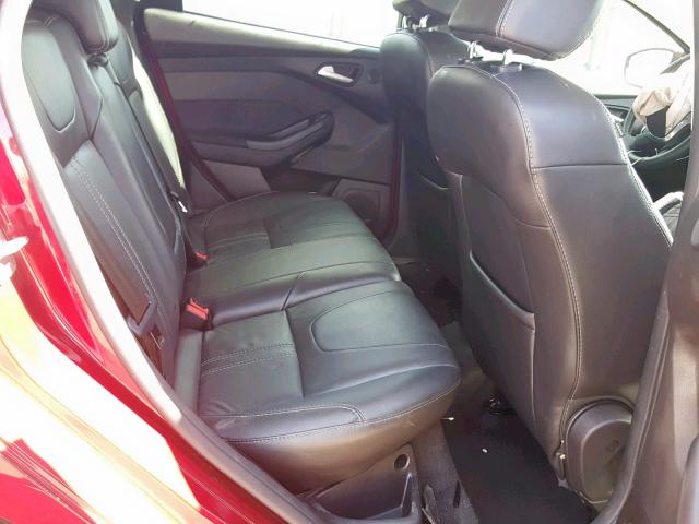 1FADP3N27EL463354 - 2014 FORD FOCUS TITA RED photo 6