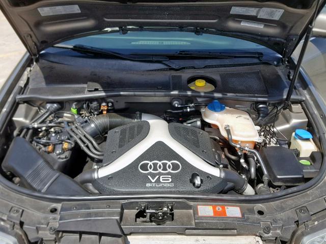 WA1YD64B22N081511 - 2002 AUDI ALLROAD GRAY photo 7