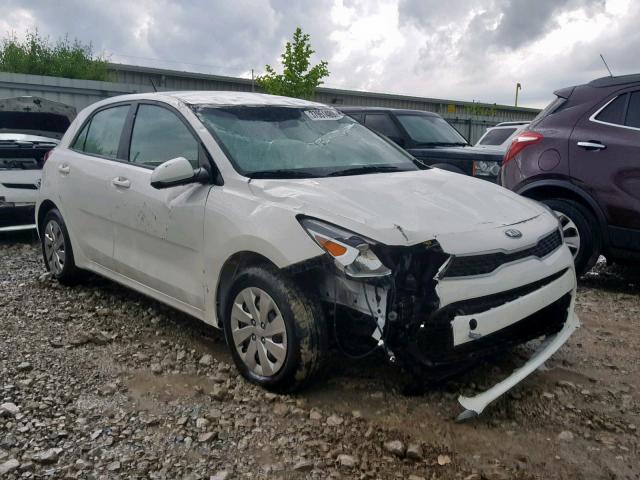 3KPA25AB8JE119659 - 2018 KIA RIO LX WHITE photo 1