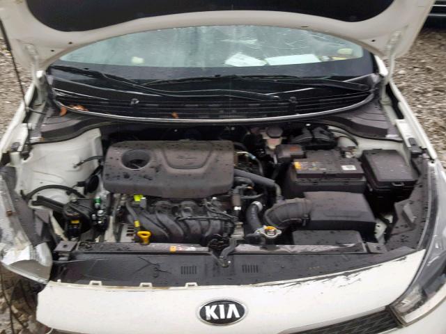 3KPA25AB8JE119659 - 2018 KIA RIO LX WHITE photo 7