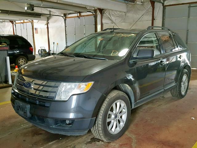 2FMDK48C77BA90771 - 2007 FORD EDGE SEL GRAY photo 2