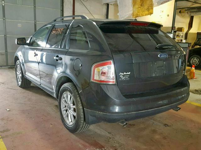 2FMDK48C77BA90771 - 2007 FORD EDGE SEL GRAY photo 3