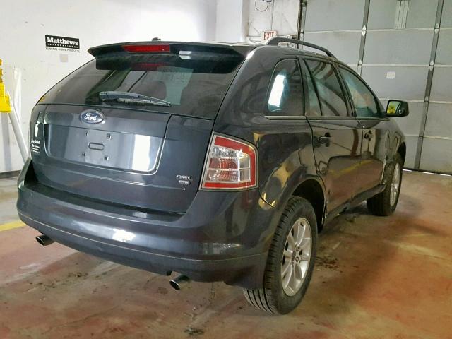 2FMDK48C77BA90771 - 2007 FORD EDGE SEL GRAY photo 4