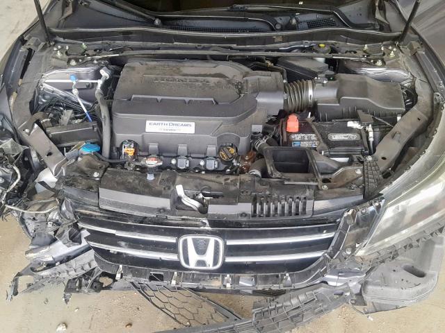 1HGCR3F81DA018364 - 2013 HONDA ACCORD EXL GRAY photo 7