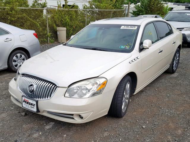 1G4HH5E96AU116664 - 2010 BUICK LUCERNE SU WHITE photo 2