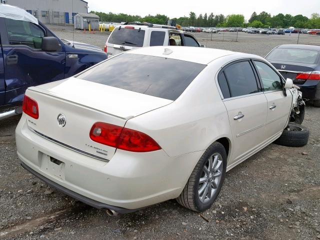 1G4HH5E96AU116664 - 2010 BUICK LUCERNE SU WHITE photo 4