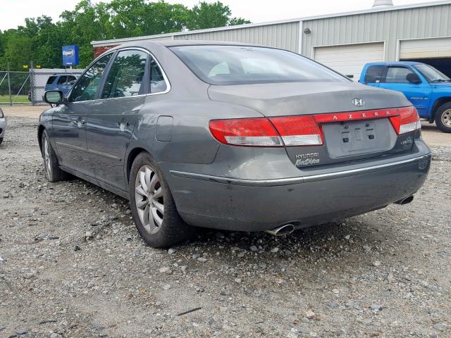 KMHFC46F66A039968 - 2006 HYUNDAI AZERA SE GREEN photo 3