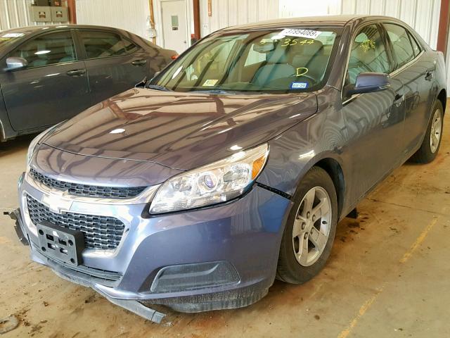 1G11C5SL3FF133544 - 2015 CHEVROLET MALIBU 1LT BLUE photo 2