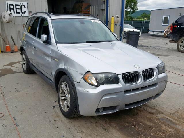 WBXPA93406WG88995 - 2006 BMW X3 3.0I SILVER photo 1