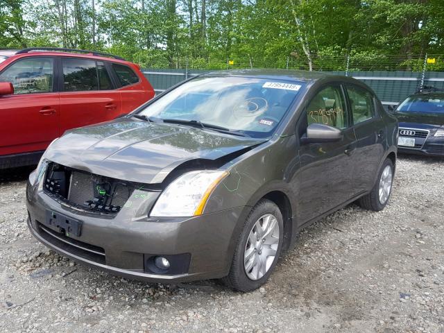 3N1AB61EX8L764516 - 2008 NISSAN SENTRA 2.0 BROWN photo 2