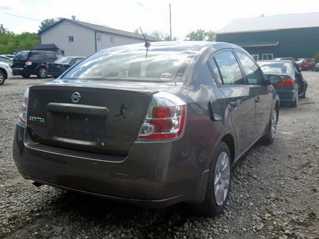 3N1AB61EX8L764516 - 2008 NISSAN SENTRA 2.0 BROWN photo 4