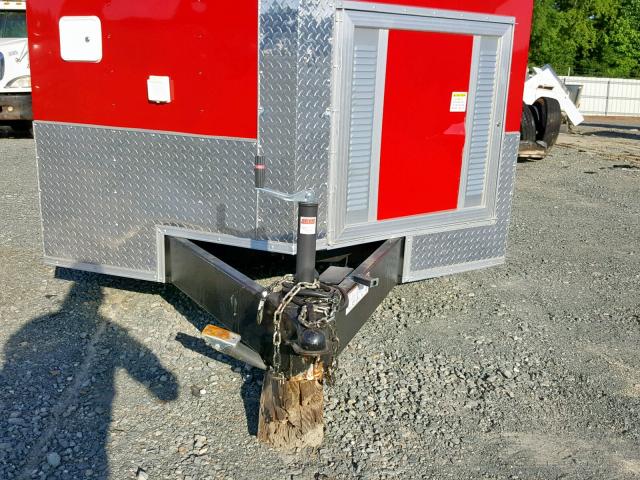 7H2BE1424KD009196 - 2019 ROCK TRAILER RED photo 9