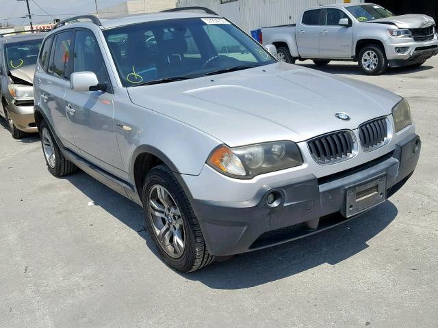 WBXPA93485WD07781 - 2005 BMW X3 3.0I SILVER photo 1