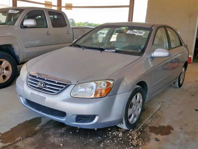 KNAFE121575474429 - 2007 KIA SPECTRA EX BLUE photo 2