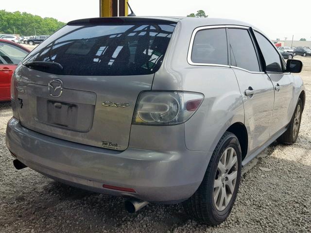 JM3ER293180184906 - 2008 MAZDA CX-7 SILVER photo 4