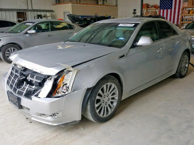 1G6DJ5E30C0120340 - 2012 CADILLAC CTS PERFOR GRAY photo 2