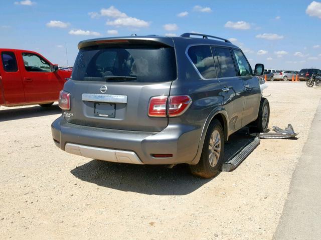 JN8AY2NDXJX001092 - 2018 NISSAN ARMADA SV CHARCOAL photo 4