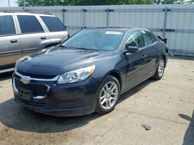 1G11C5SL6FF337125 - 2015 CHEVROLET MALIBU 1LT ნაცრისფერი ფოტო 2