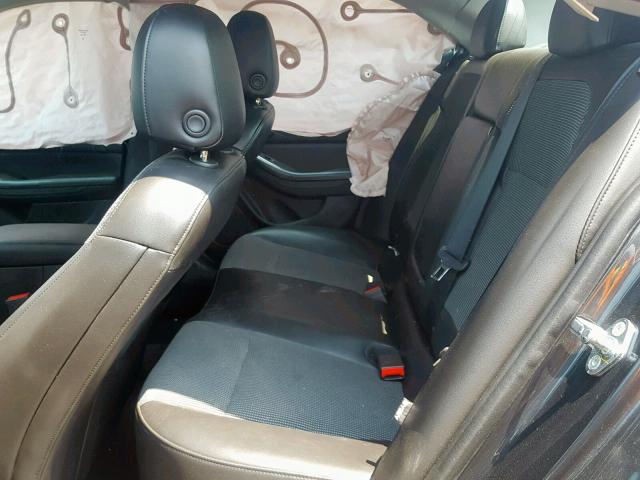 1G11C5SL6FF337125 - 2015 CHEVROLET MALIBU 1LT ნაცრისფერი ფოტო 6