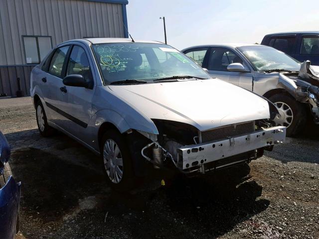 1FAFP34N26W101162 - 2006 FORD FOCUS ZX4 SILVER photo 1