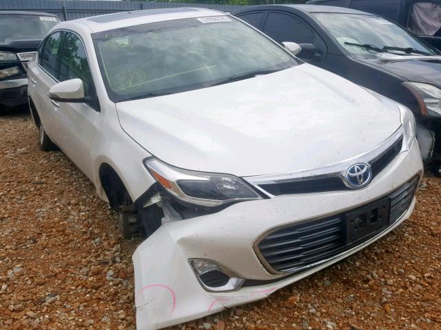 4T1BD1EB1DU015131 - 2013 TOYOTA AVALON HYB WHITE photo 1