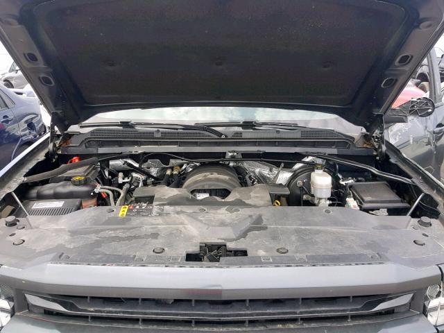 3GCUKREC5HG454965 - 2017 CHEVROLET SILVERADO GRAY photo 7