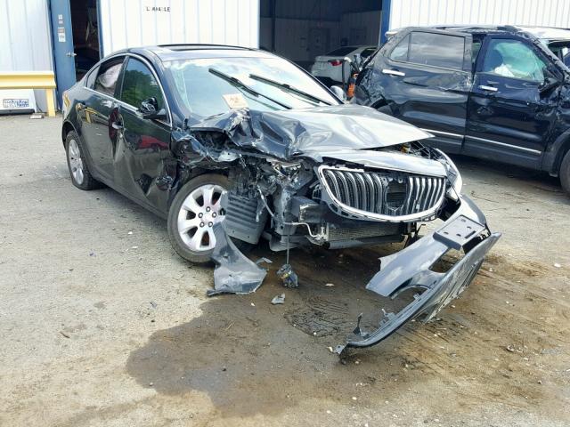 2G4GM5ER0E9251889 - 2014 BUICK REGAL PREM BLACK photo 1