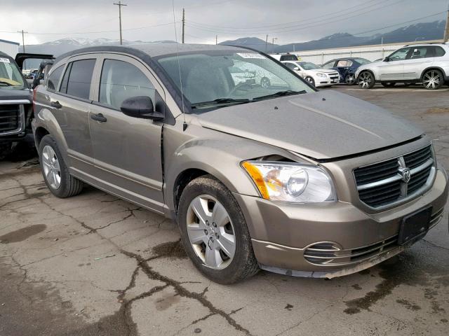 1B3HB48B57D254446 - 2007 DODGE CALIBER SX GOLD photo 1