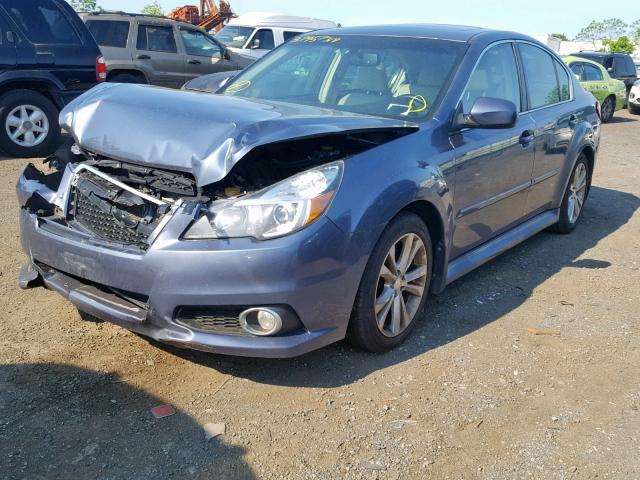 4S3BMDK66D2036601 - 2013 SUBARU LEGACY 3.6 BLUE photo 2