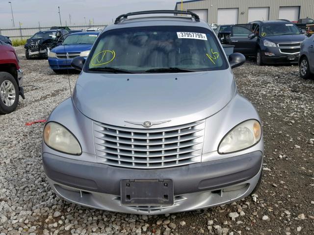 3C8FY4BB51T653404 - 2001 CHRYSLER PT CRUISER SILVER photo 9