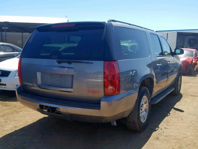 1GKFK16397J175304 - 2007 GMC YUKON XL K CHARCOAL photo 4